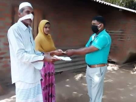 Providing relief to the people affected by the Covid 19 epidemic